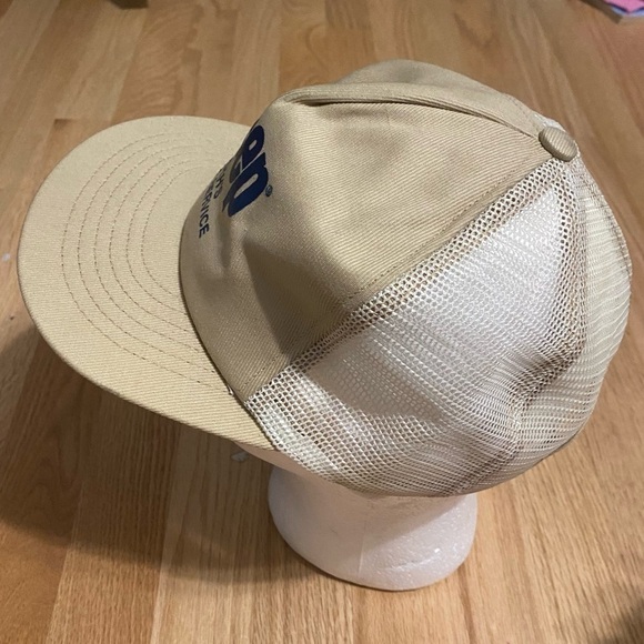 Vintage Bicep Mesh Snap Back Trucker Hat Made in USA Koch’s Farm Service - Picture 4 of 9